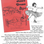 Jesse loves to wear things that whirl, twirl, and flow. How will the children react to him when he wears a skirt to daycare? This project starts with a children's book but goes beyond. Jesse's Dream Skirt, was written by Bruce Mack (a.k.a. Morning Star), illustrated by myself, Marian Buchanan, and published by Lollipop Power in 1979. Decades later, it has become a classic. I’ll be chronicling the making and impact of the book, (including the backlash), making some artwork available for sale, and welcoming your input on where to take it from here.
