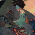 The Princess and The Dragon, illustration by Elenore Abbott